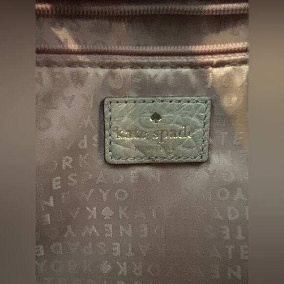 Kate Spade Perri Lane Romy Shoulder Handle Bag Leather Beige - Picture 13 of 16